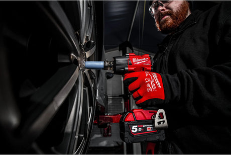 Milwaukee M18 FUEL ½″ Impact Wrench Kit - 881 Nm Torque, 2x 5.0Ah Batteries, Case & Charger