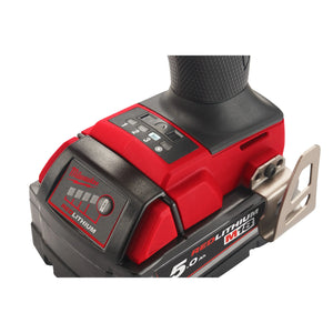 Milwaukee M18 FUEL ½″ Impact Wrench Kit - 881 Nm Torque, 2x 5.0Ah Batteries, Case & Charger