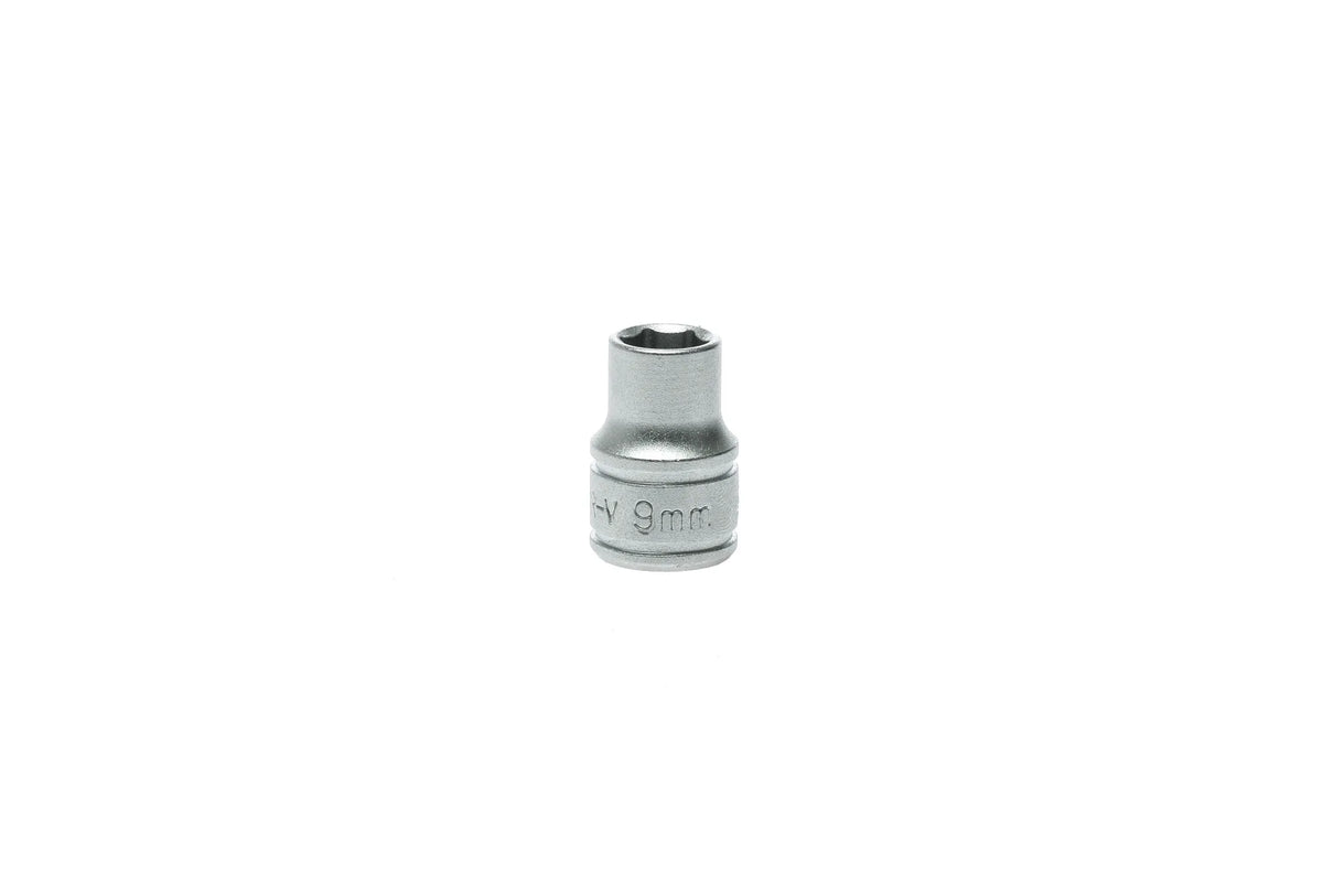 Teng Tools 3/8" Drive, Metric, Regular, 6 Point, Sockets - 9mm