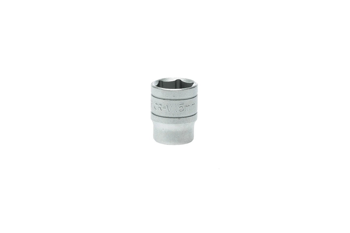Teng Tools 3/8" Drive, Metric, Regular, 6 Point, Sockets - 15mm