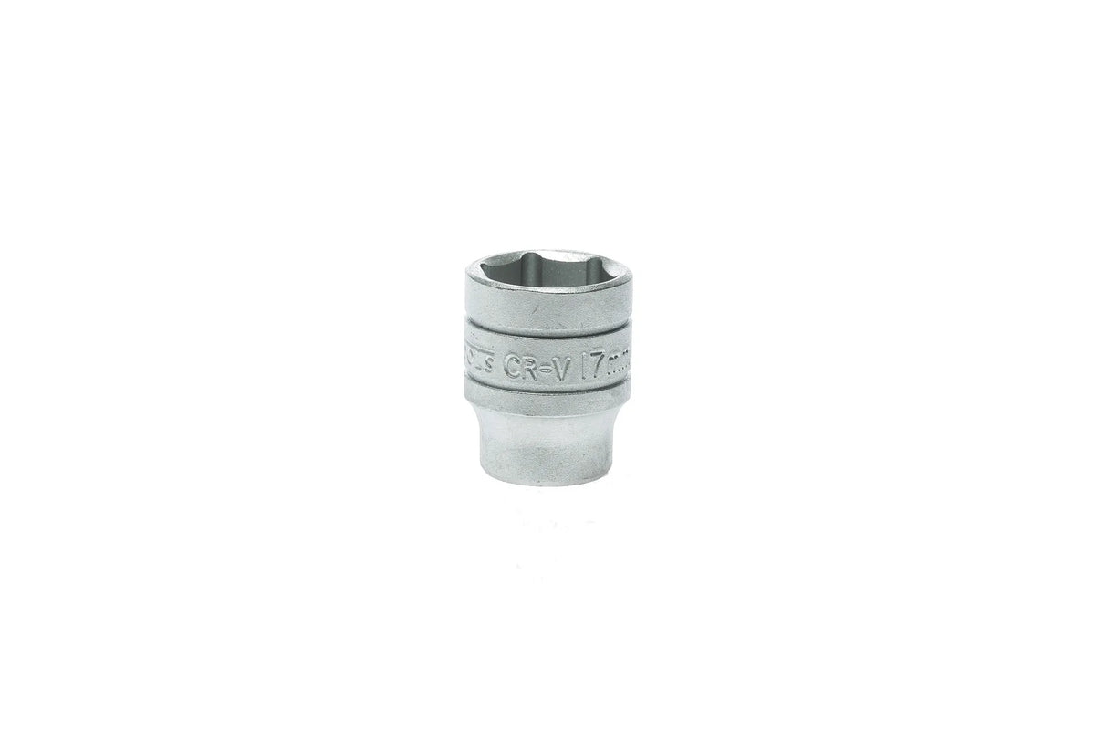 Teng Tools 3/8" Drive, Metric, Regular, 6 Point, Sockets - 17mm