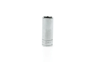 Teng Tools 3/8'' Drive, Metric, Deep, 6 Point, Sockets - 12mm