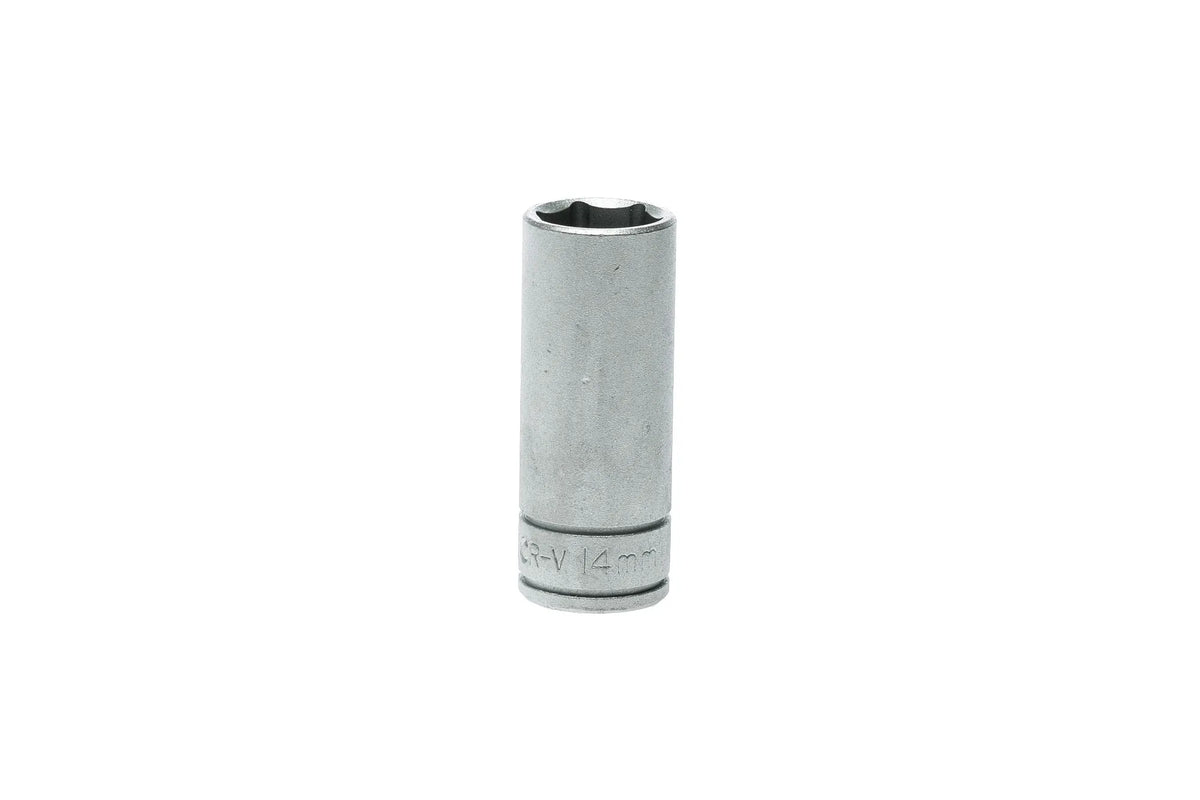Teng Tools 3/8'' Drive, Metric, Deep, 6 Point, Sockets - 14mm