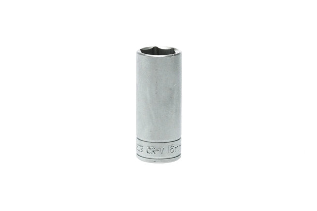 Teng Tools 3/8'' Drive, Metric, Deep, 6 Point, Sockets - 16mm