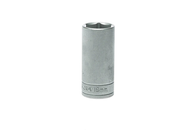 Teng Tools 3/8'' Drive, Metric, Deep, 6 Point, Sockets - 19mm