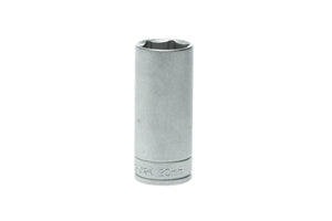 7-22mm Teng Tools 3/8'' Drive, Metric, Deep, 6 Point, Sockets - 20mm