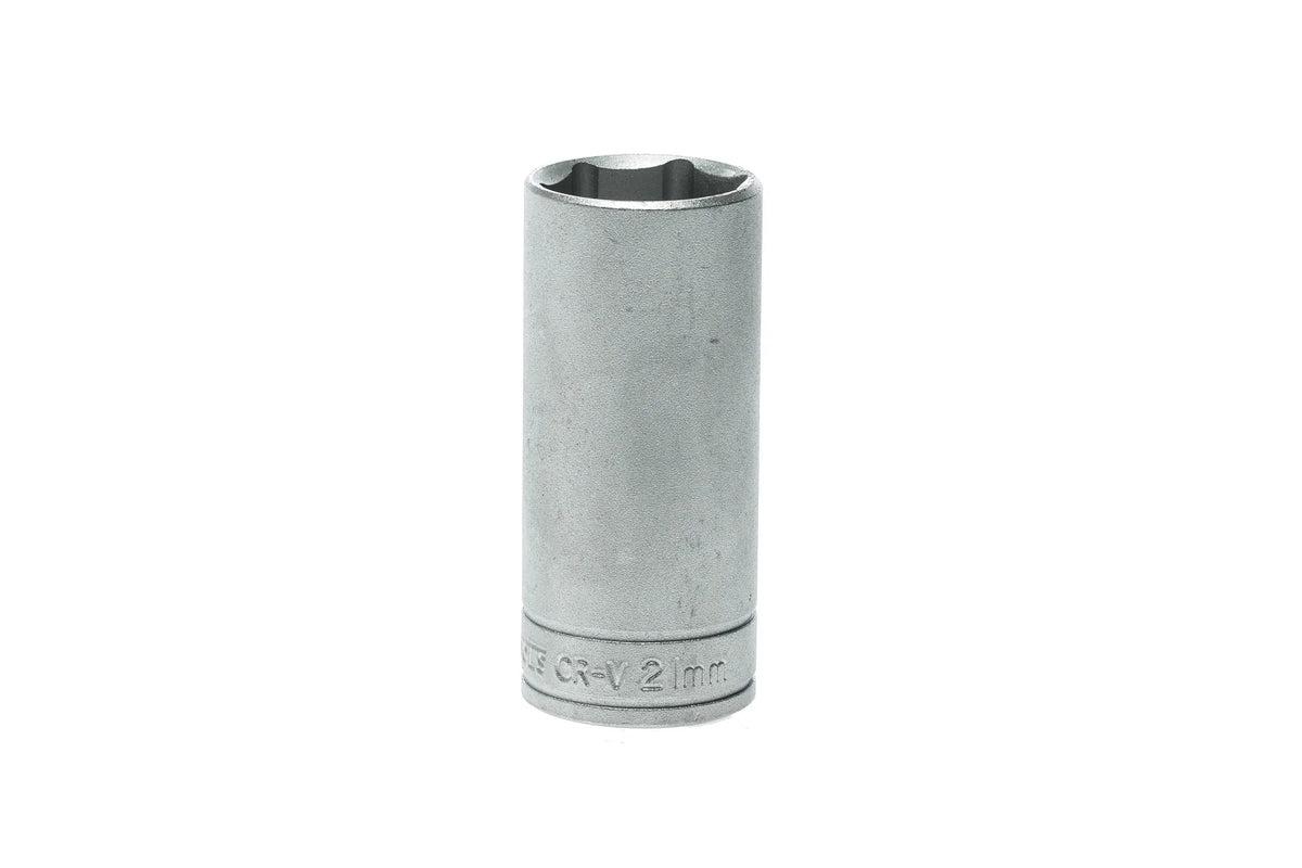 Teng Tools 3/8'' Drive, Metric, Deep, 6 Point, Sockets - 21mm