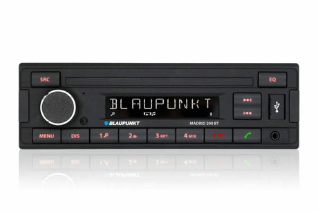 Blaupunkt Madrid 200 BT Radio | Bluetooth | USB & AUX | 4x40W Car Stereo