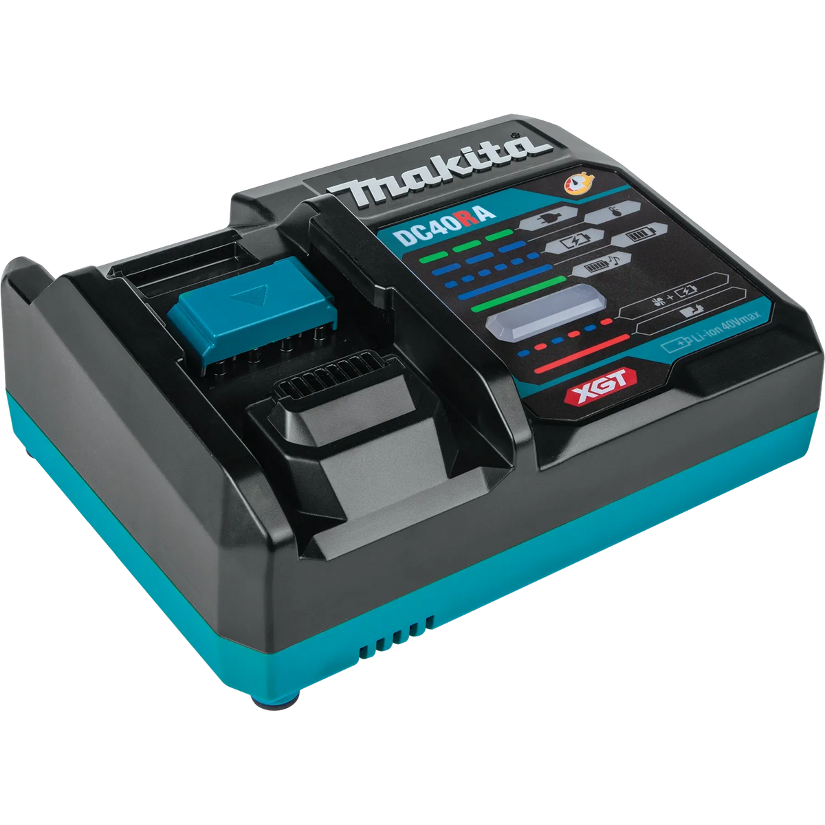 Makita 40V max XGT Rapid Optimum Charger | Fast Charging & Smart Technology