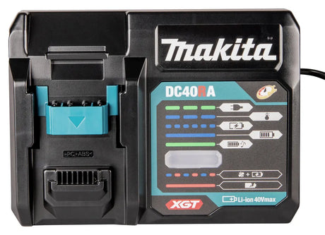 Makita 40V max XGT Rapid Optimum Charger | Fast Charging & Smart Technology