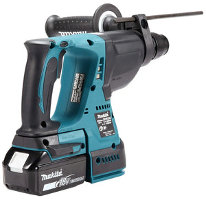 Makita DHR242RTJ 18V SDS+ Brushless Rotary Hammer Drill (2x5Ah) | High Performance & Versatility