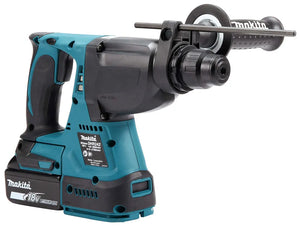 Makita DHR242RTJ 18V SDS+ Brushless Rotary Hammer Drill (2x5Ah) | High Performance & Versatility