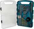 Makita P-90641 75 Piece Drill Bit and Saw Set | Comprehensive Set with Titanium Coated Drill Bits
