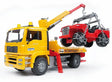 Bruder Man TGA Breakdown Truck with Cross Country Vehicle