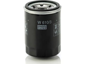 MANN-FILTER W610/3 Oil Filter - Spin-On | M20x1.5 | Anti-Return Valve