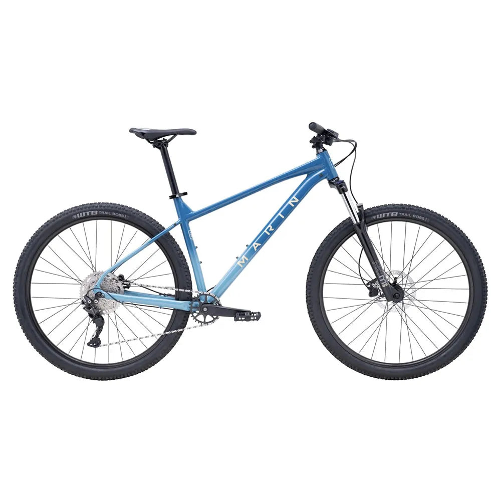 Marin Bobcat Trail 4 29'' 2025 MTB Bike Blue  - Aluminum Hardtail with Shimano CUES & 120mm SR Suntour Fork