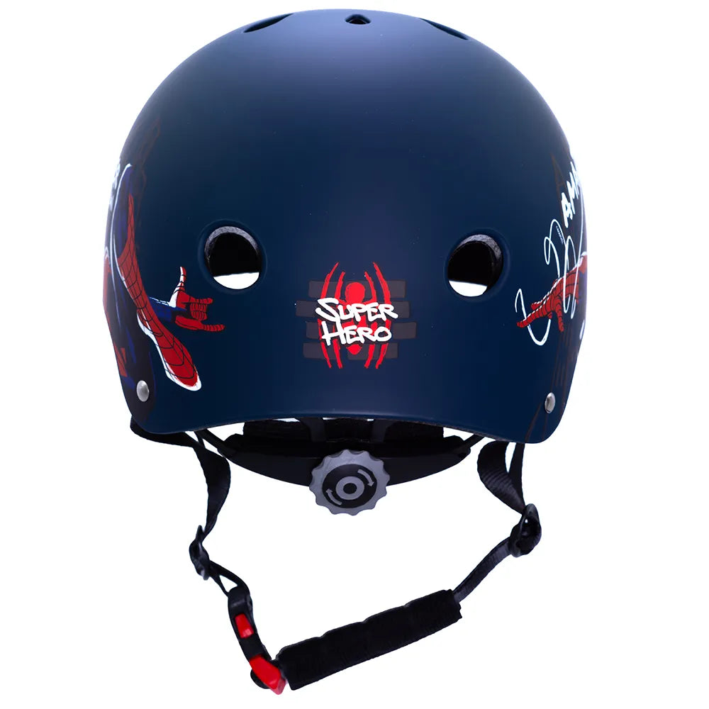 Marvel Spiderman Kids Sports Helmet | Adjustable Cycling Helmet 52-56 cm