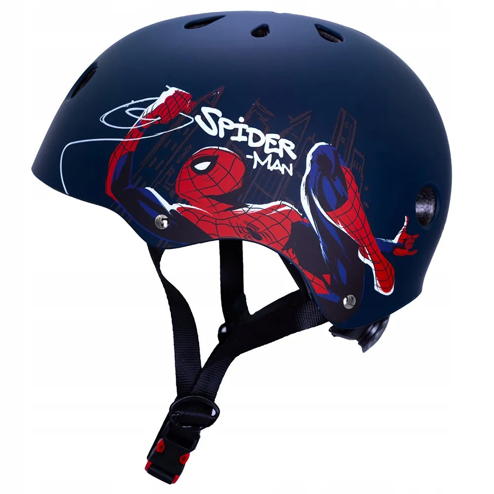 Marvel Spiderman Kids Sports Helmet | Adjustable Cycling Helmet 52-56 cm