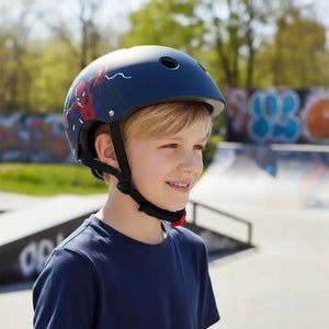 Marvel Spiderman Kids Sports Helmet | Adjustable Cycling Helmet 52-56 cm