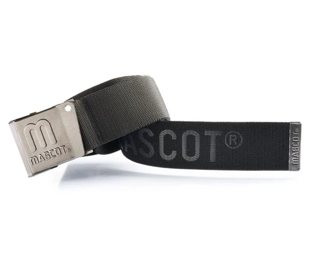 Mascot Workwear 50456 Kampala Complete Mens Black Belt 50456-990 | Nickel-Free, Durable, and Flexible