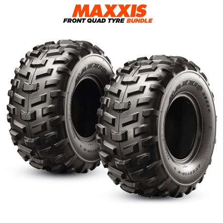 Maxxis Quad Front Tyre x2 Bundle - Includes 2x 25x8x12 Tyres