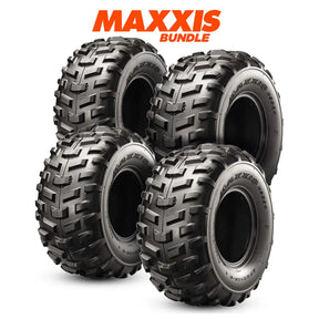Maxxis Quad Tyre x4 Bundle - Includes 2x 25x10x12 and 2x 25x8x12 Tyres