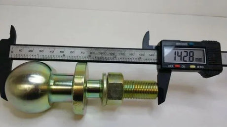 Maypole MP48119 - 50mm Tow Ball Pin, 70mm x 19mm Short Threaded, 500kg Load