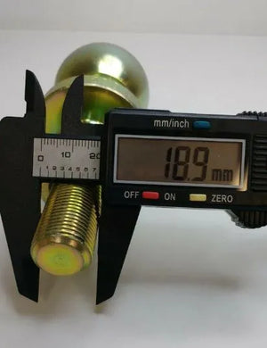 Maypole MP48119 - 50mm Tow Ball Pin, 70mm x 19mm Short Threaded, 500kg Load