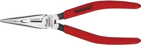 Teng Tools MB461-8 Long Nose Pliers – 200mm (8"), Serrated Jaws, Vinyl Grip
