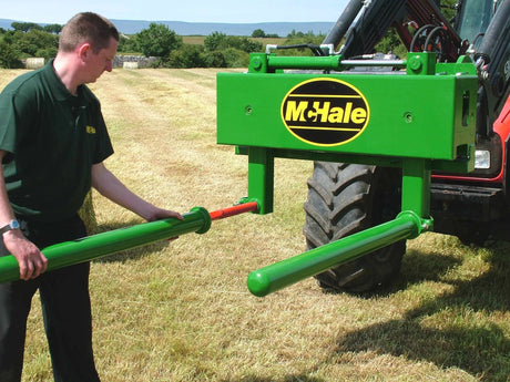 McHale 691 Round Bale Handler 