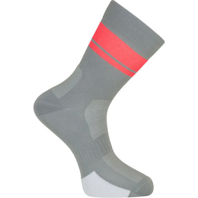 Flux Performance Sock - Magnesium Grey | Lightweight Road Cycling Sock EU 41.5-45 (UK 7.5-10)