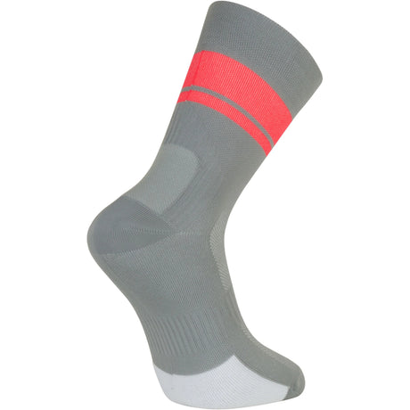 Flux Performance Sock - Magnesium Grey | Lightweight Road Cycling Sock EU 41.5-45 (UK 7.5-10)