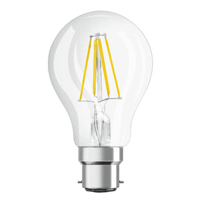 Osram LED Filament GLS 4W (40W) B22d Very Warm White Clear