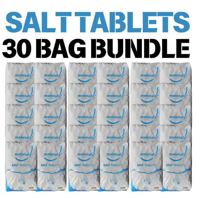 Meinsalz Water Softening Salt Tablet Type A 25kg Bag - 30 Bag Bundle
