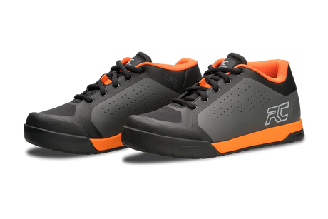 Men's Powerline All-Terrain Big Mountain Bike Shoes Charcoal/Orange