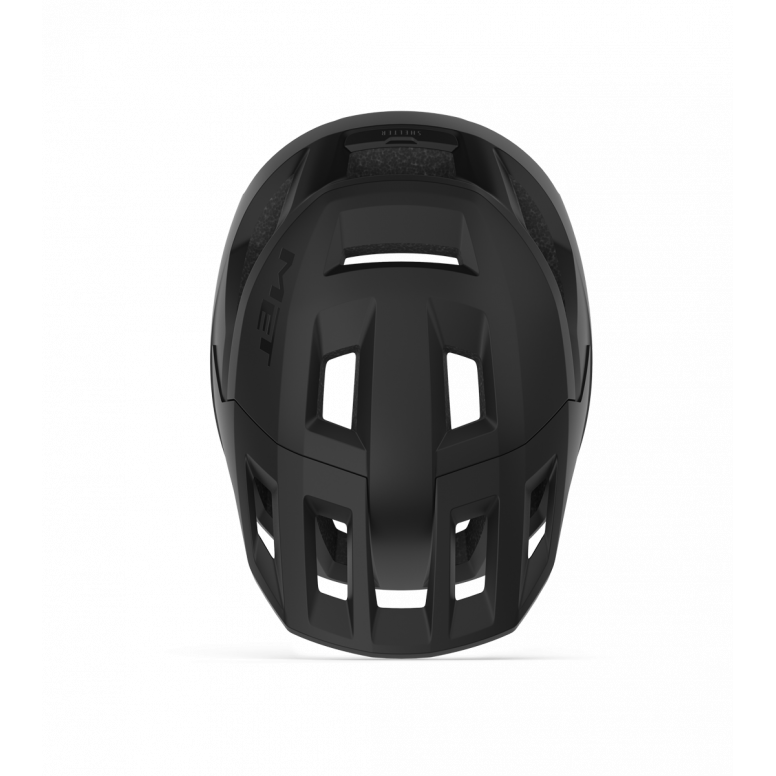 MET Shelter MTB Helmet Black - Trail & E-MTB Protection