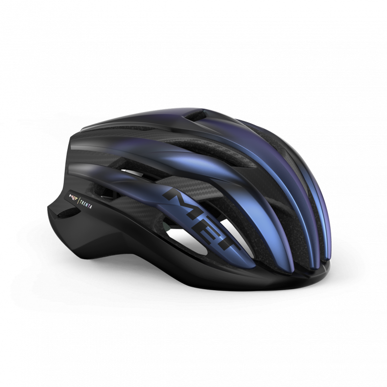 MET Trenta 3K Carbon Mips Blue Helmet 58-61cm Large | Elite Road Cycling Helmet