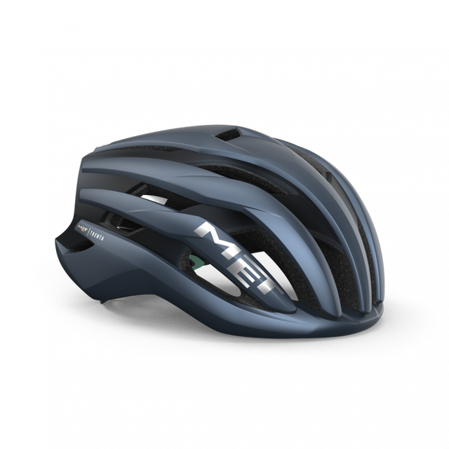 MET Trenta Mips Navy Helmet 56-58cm Medium | Pro-Level Road Cycling Helmet with MIPS