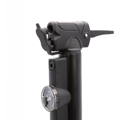 Micro II Mini Pump with Dial Gauge QA4110 - Compact Hand Pump for Presta & Schrader Valves