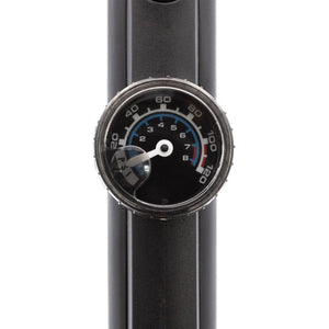 Micro II Mini Pump with Dial Gauge QA4110 - Compact Hand Pump for Presta & Schrader Valves