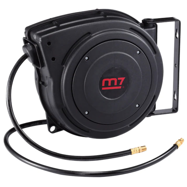 Mighty Seven 15 Metre Air Hose Reel 3/8" (10mm) - Wall or Ceiling Mount SA-3315