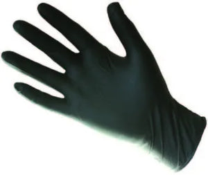 Blackthorn All Black Dairy Milking Gloves 100 Pack