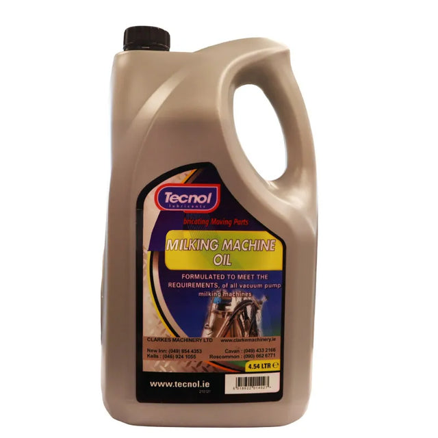 Tecnol Milking Machine Oil 4.5 Litre