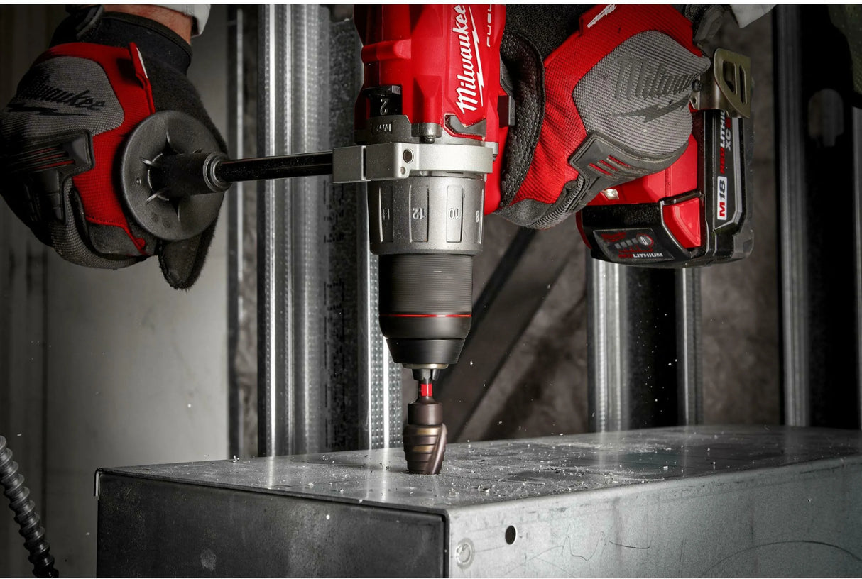 Milwaukee 48899263 Shockwave Impact Duty Step Drill 4-20mm | 1/4" Hex for Impact Drivers