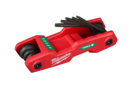 Milwaukee 4932480979 Folding Torx Key Set 8‑pc