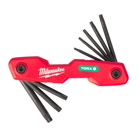 Milwaukee 4932480979 Folding Torx Key Set 8‑pc