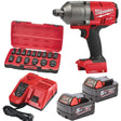 Milwaukee Impact Wrench & Socket Bundle
