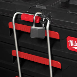 Milwaukee PACKOUT 3-Drawer Tool Box - Heavy-Duty Modular Storage System with 22 Kg Capacity