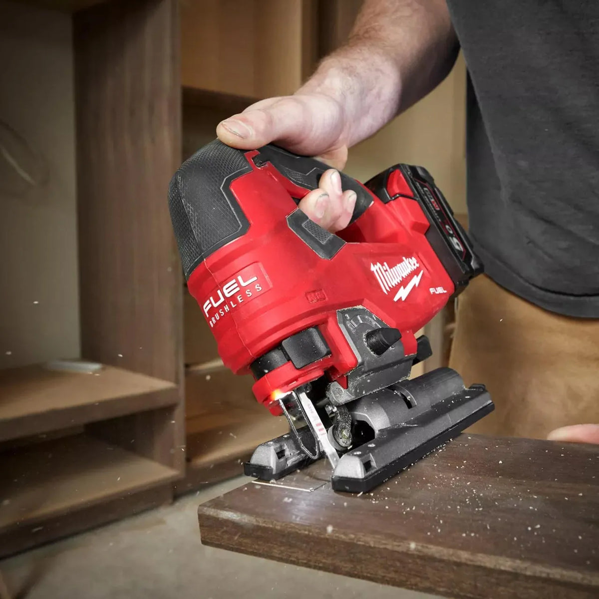 Milwaukee M18FJS-0X M18 FUEL Top Handle Jigsaw (Bare Unit) | Brushless | HD Box