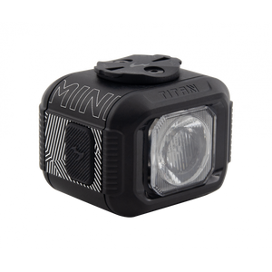 Moon Titan Mini Bike Light Black - 700 Lumen Front Light, USB Rechargeable